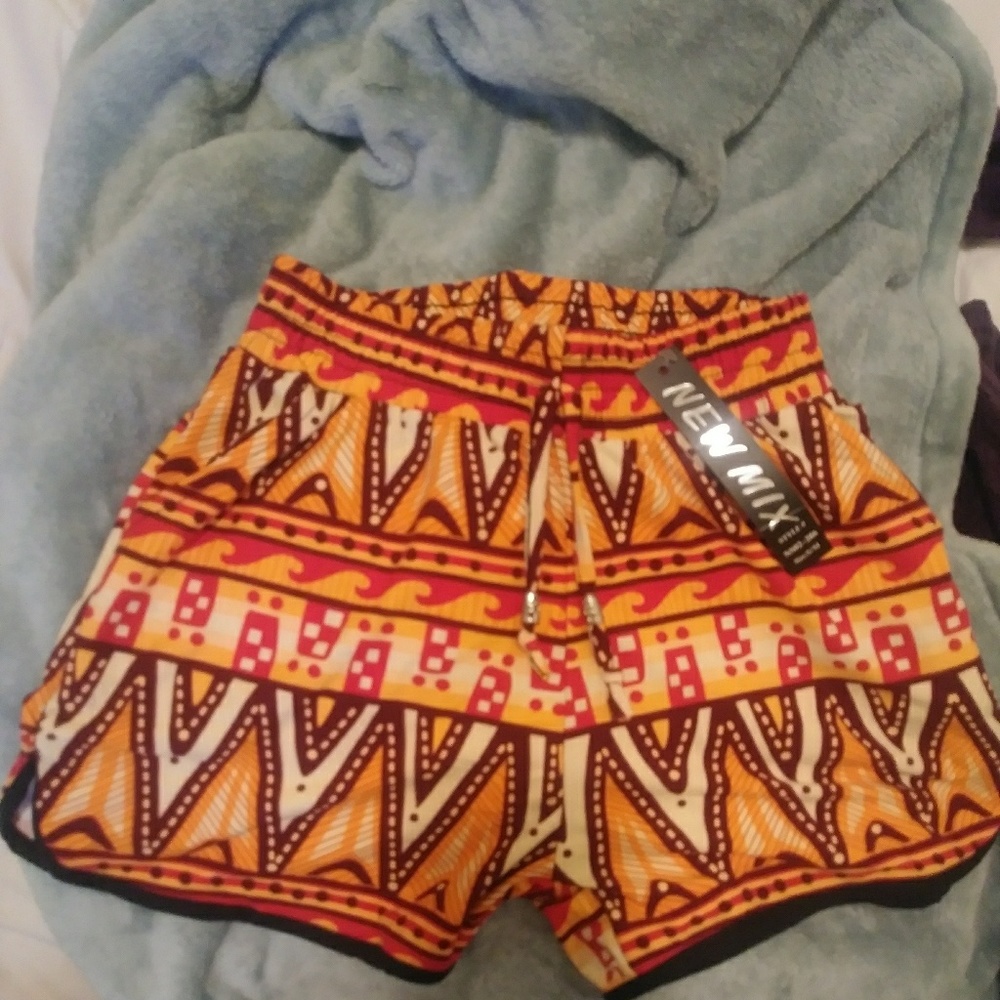 Orange Shorts